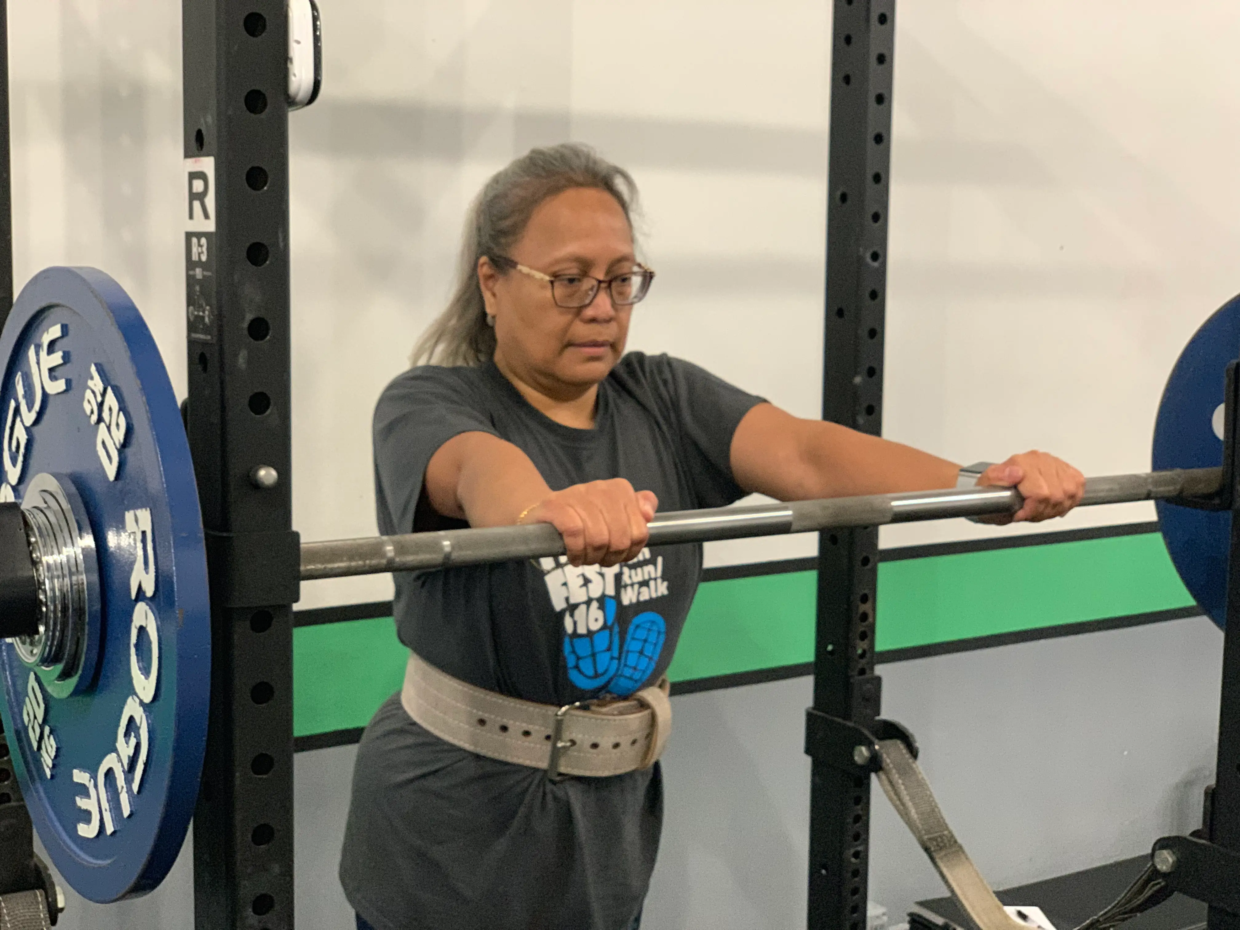 Member training at Chicago Strength & Conditioning